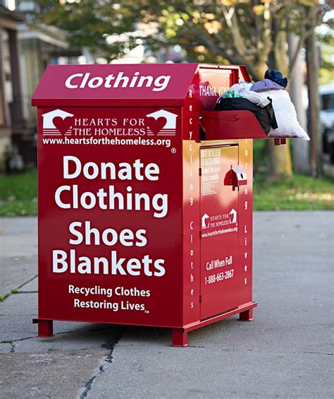 homeless clothes donation near me